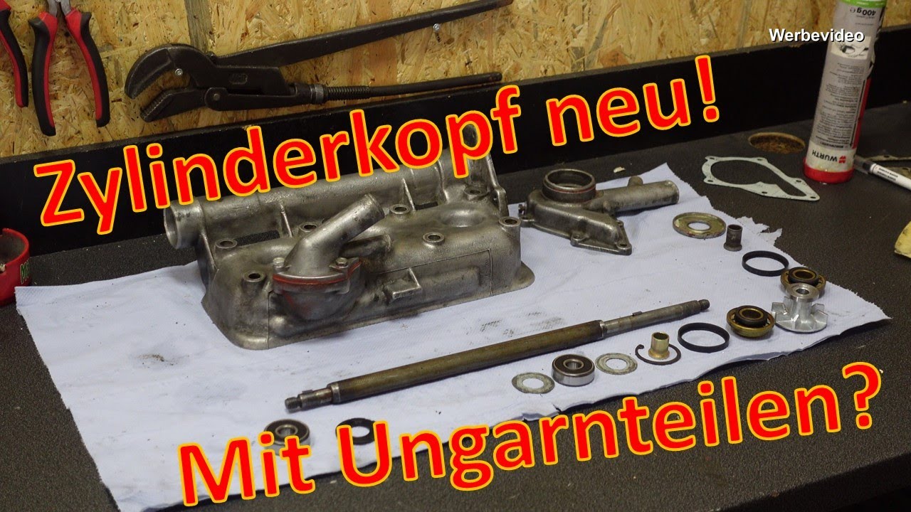 #13 Zylinderkopf (Mittelkühler) instandsetzen - Wartburg 353 DeLuxe