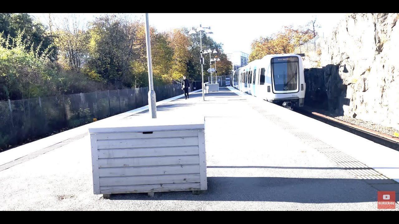 Sweden Stockholm Örnsberg metro/tunnelbana station #stockholm #sweden