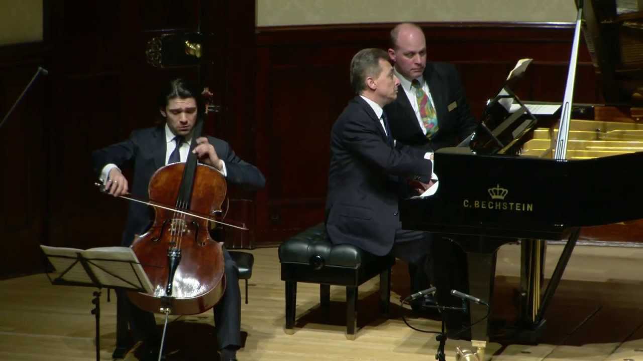 Fauré - Sonata for Cello and Piano Op. 109 -- Andante - Live at Wigmore Hall