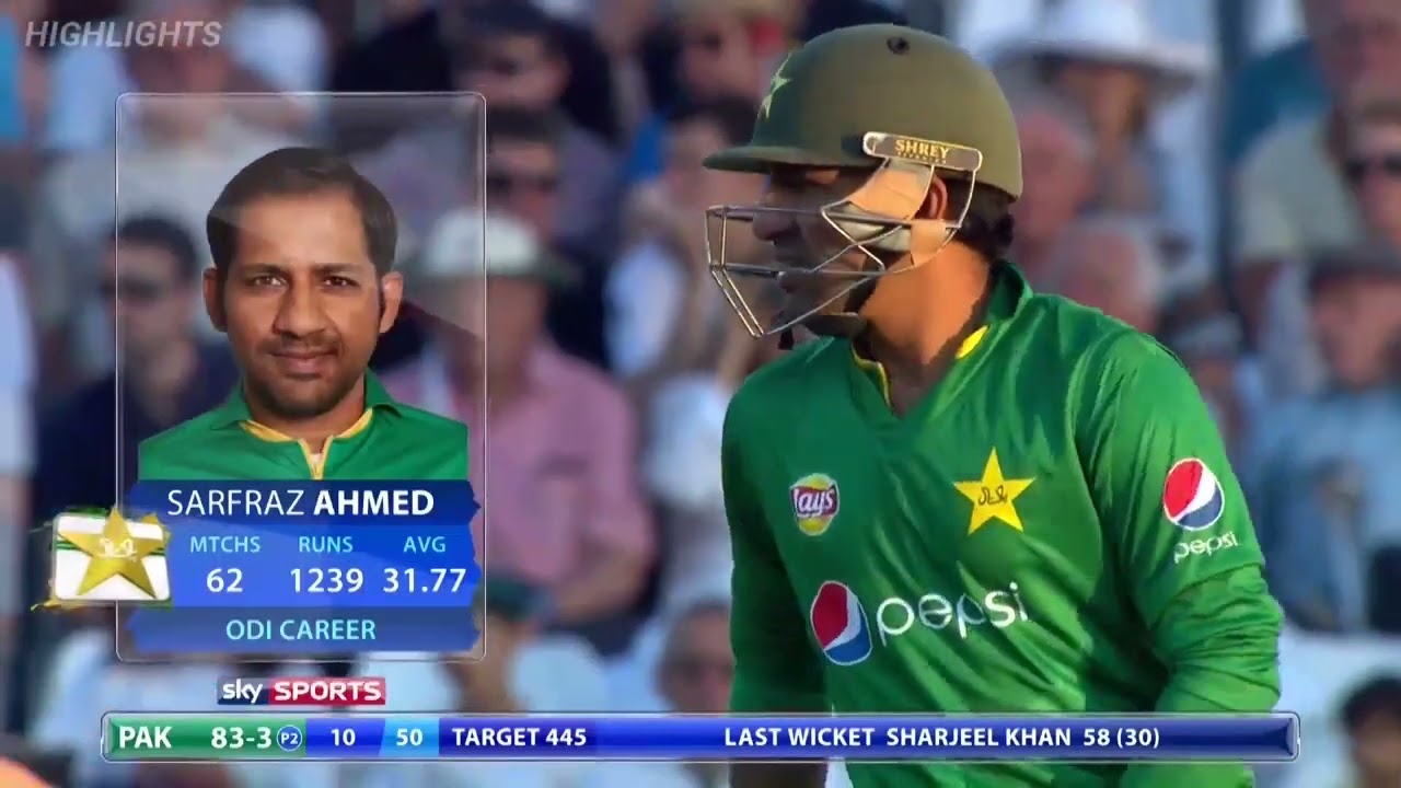 Pak vs Eng 3rd ODI 2016