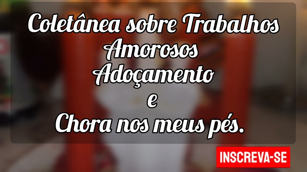 🌼Coletânea sobre Trabalhos Amorosos. 