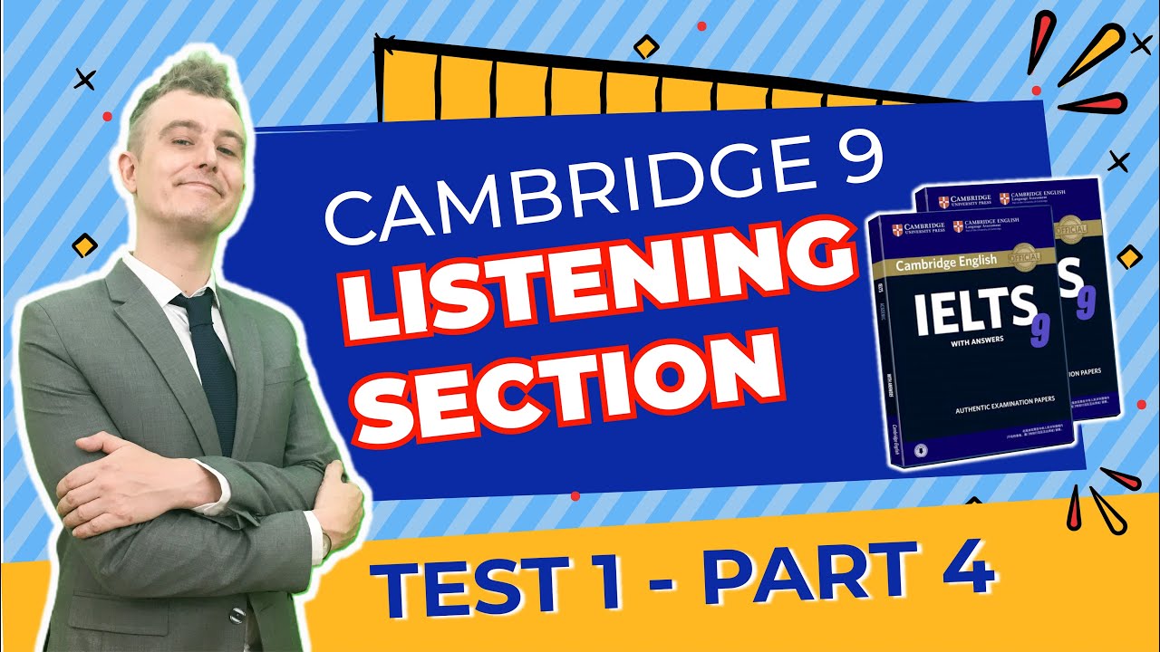 Chữa Đề Chi Tiết IELTS Cambridge 9 Listening Test 1 Section 4 || Luyện thi IELTS Online hiệu quả
