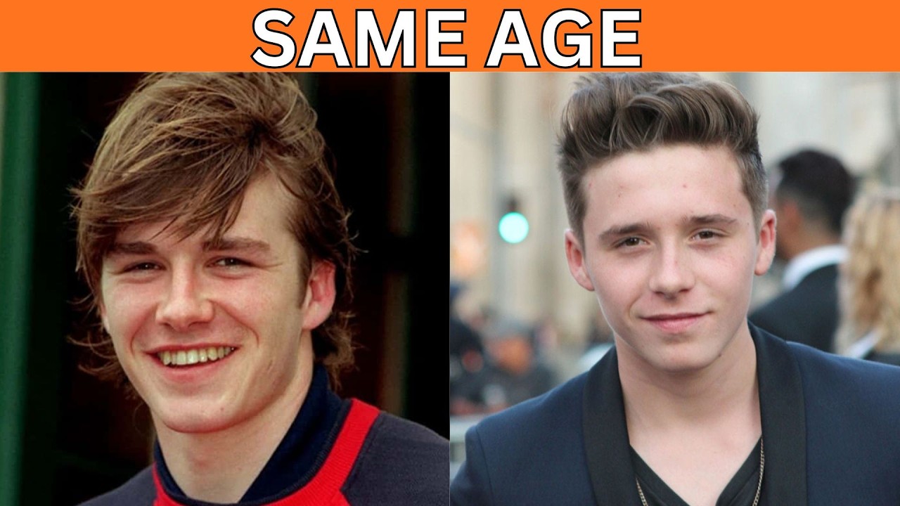 65+Celebrity Parents and Children at the Same Age Comparison😱
