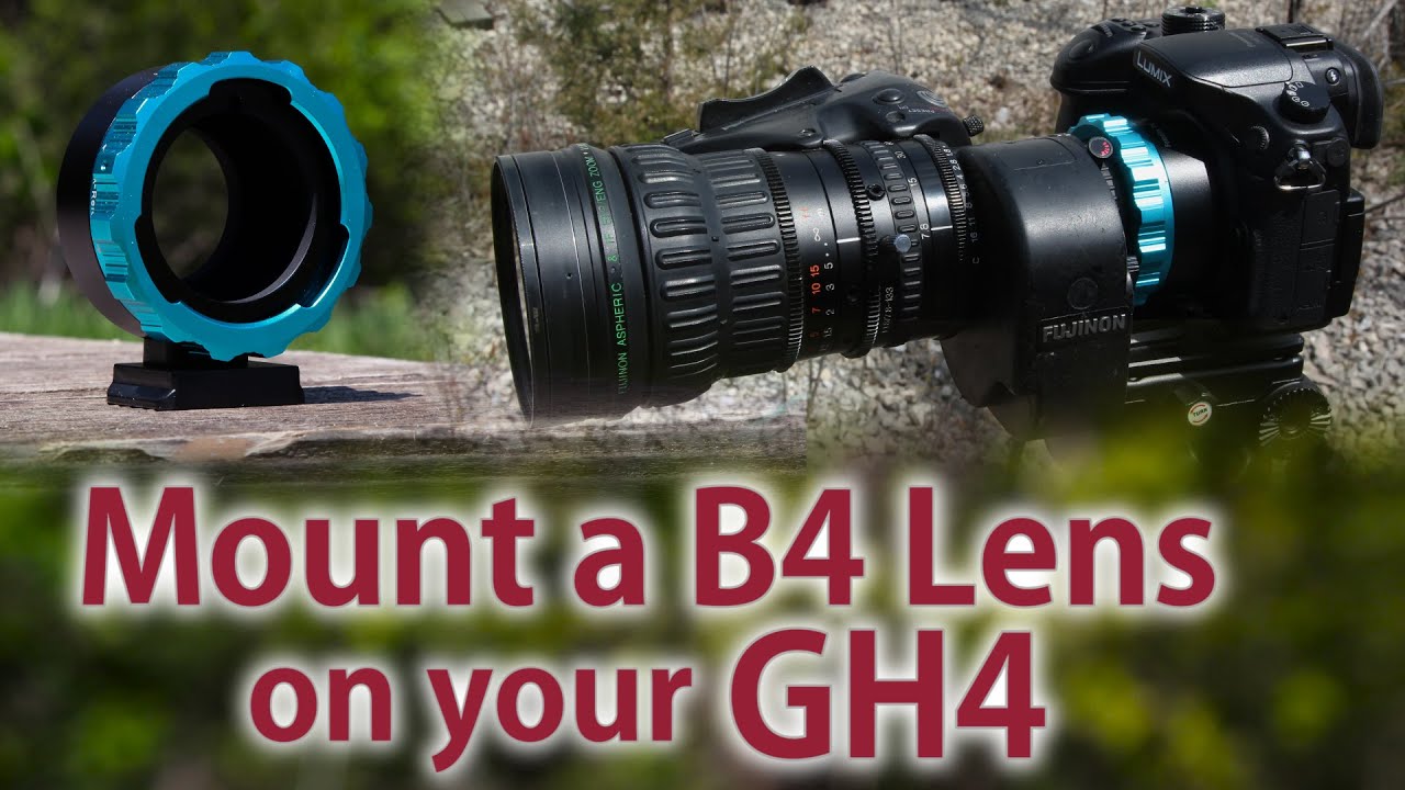 Mount a B4 lens on your Micro Four Thirds Camera