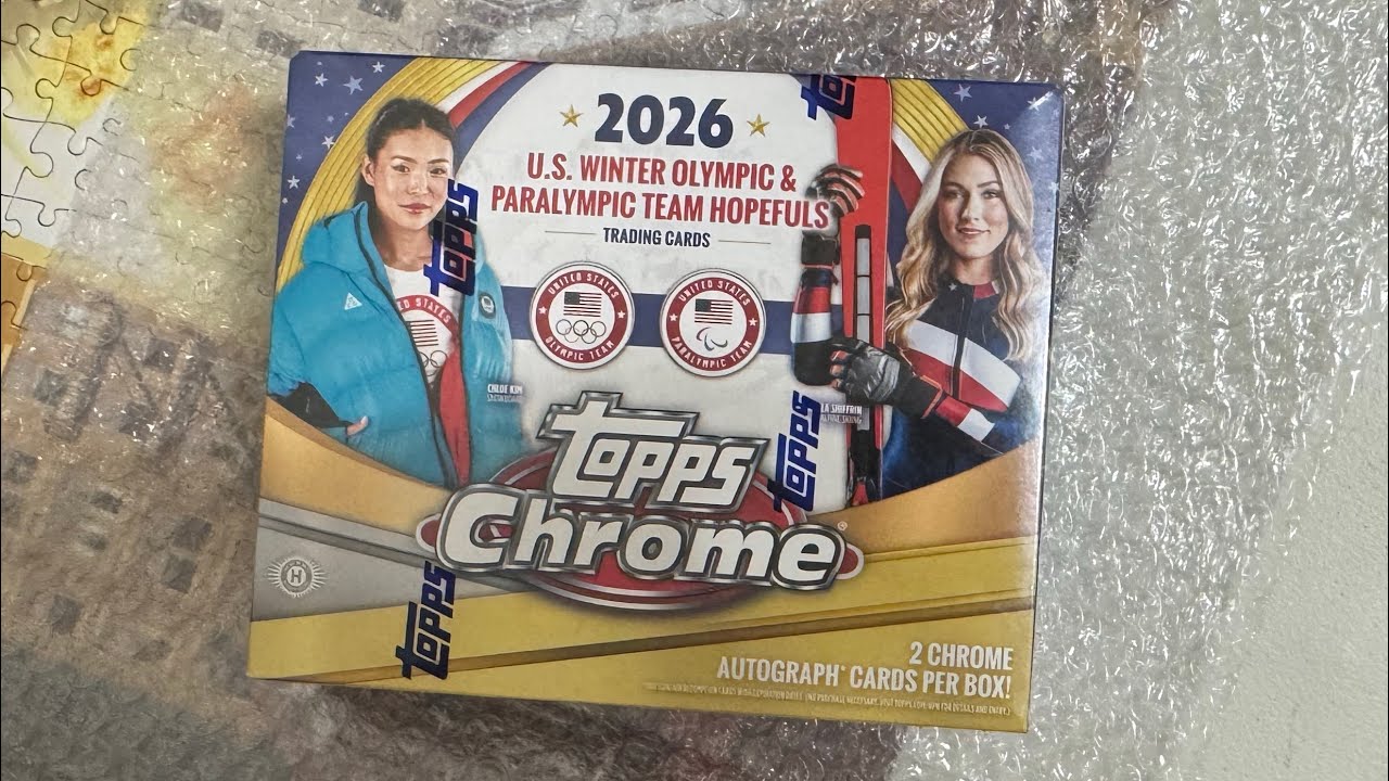 2026 Topps Chrome U.S. Winter Olympics & Paralympic Team Hopefuls 