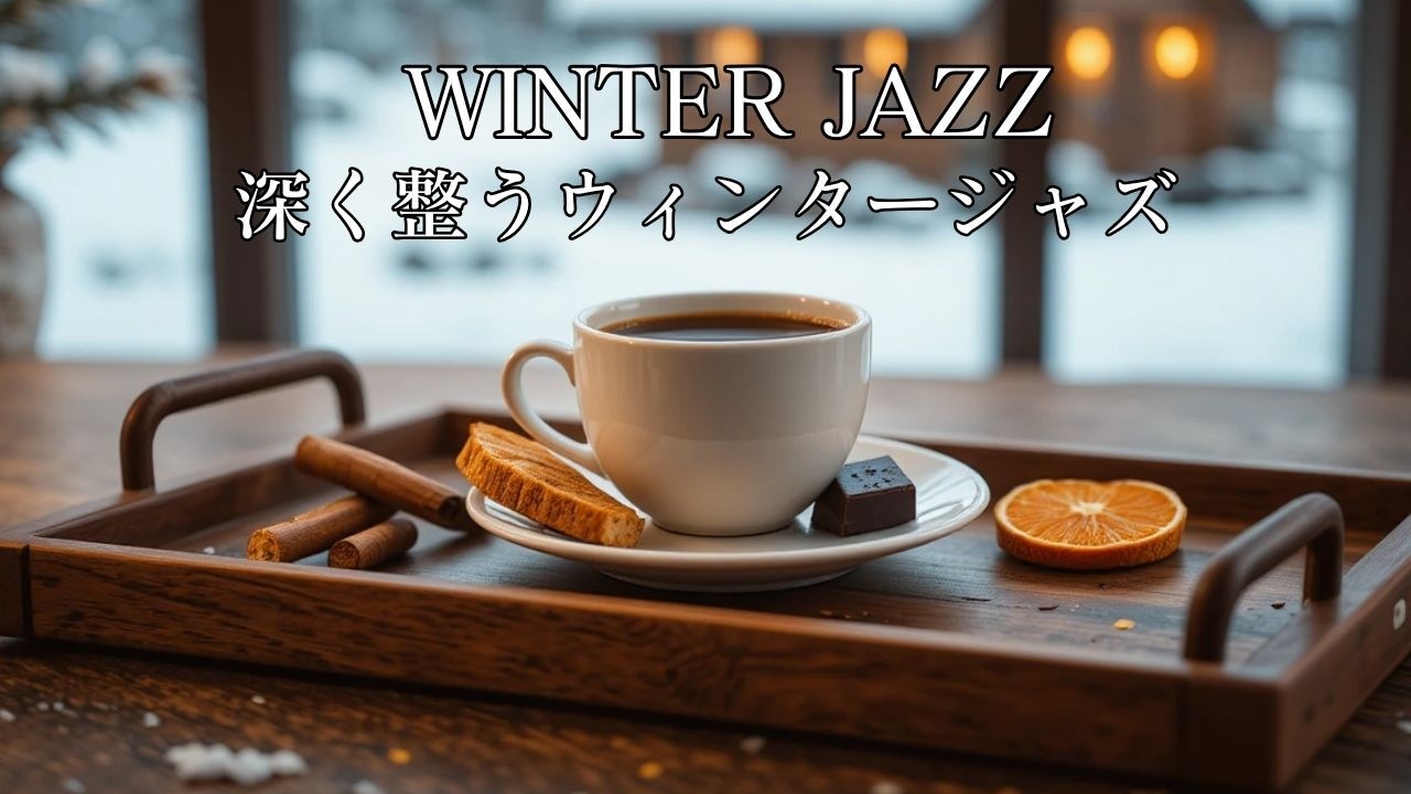 【作業用BGM】深く整うウィンタージャズ｜勉強と仕事がはかどる冬カフェ音楽 ❄️✨ | Winter Jazz for Focus & Calm - vol 1