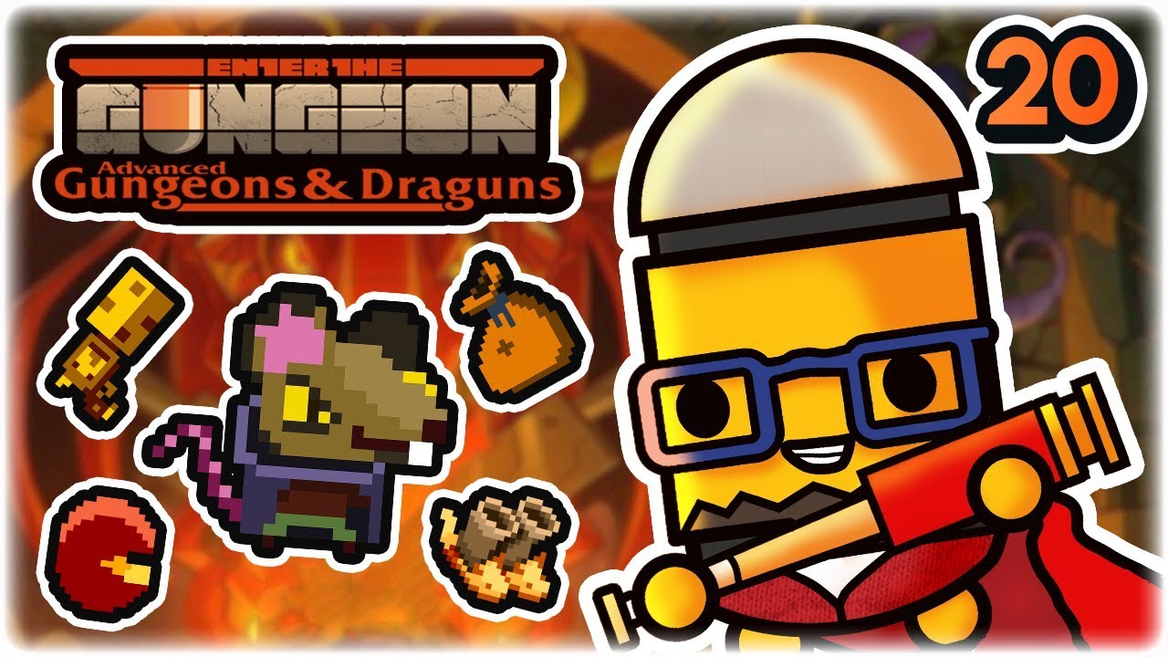 Resourceful Rat Transformation | Part 20 | Let's Play: Enter the Gungeon Advanced Gungeons & Draguns
