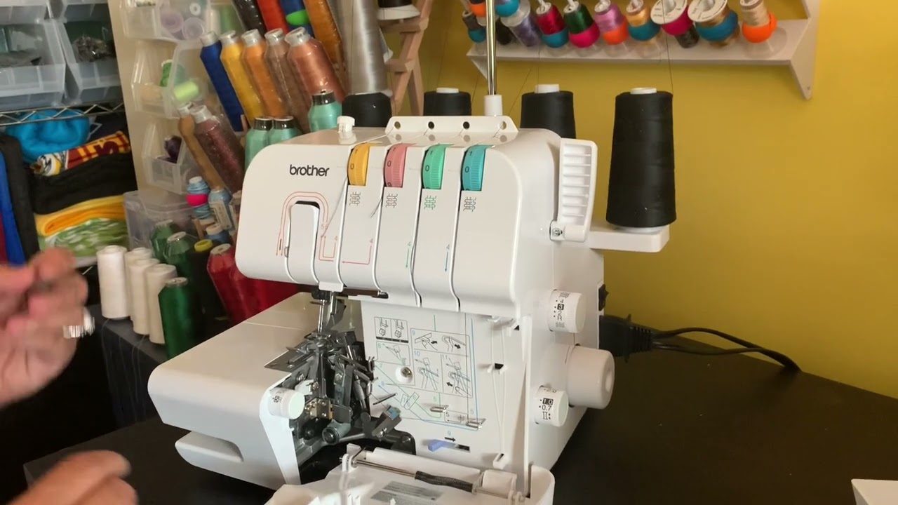Threading the Brother 1034DX Serger