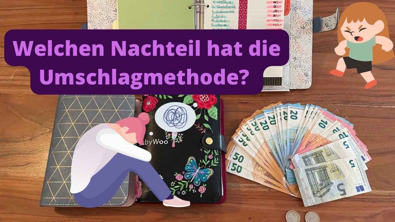 Hat die UMSCHLAGMETHODE Nachteile? 🤔Familienbudget 👩‍👧‍👦, alleinerziehend mit drei Kindern