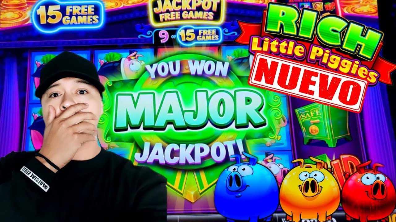 🔥 BIG WIN ON NEW RICH LITTLE PIGGIES SLOT MACHINE #slots