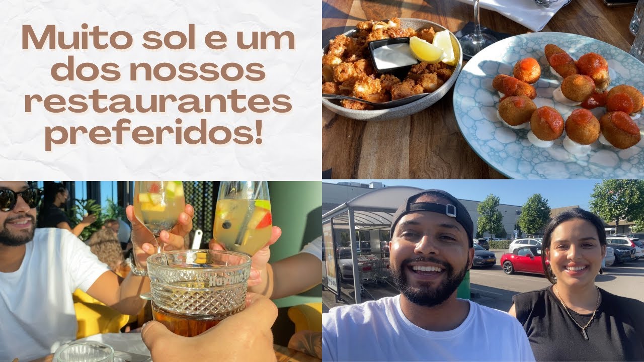 VLOG | Um sábado com a gente - Muito calor e fomos no nosso restaurante preferido!