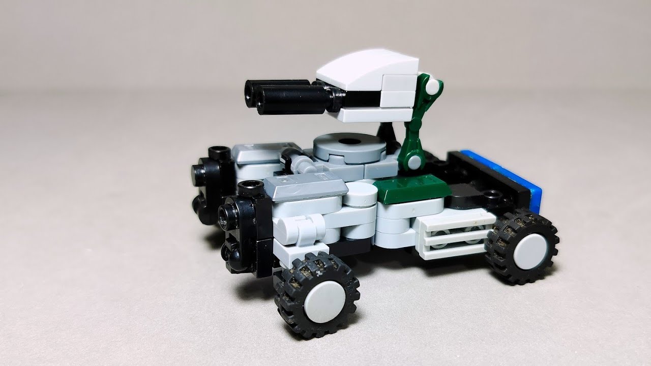 Building robot transformer Megatron mini lego #17 lắp ráp robot biến hình bằng lego