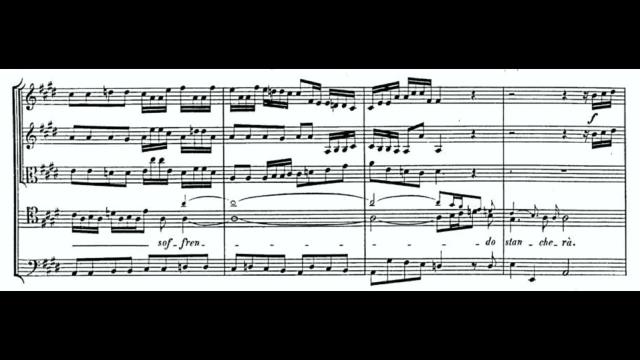 D’instabile fortuna (Lotario -G.F. Händel) Score Animation