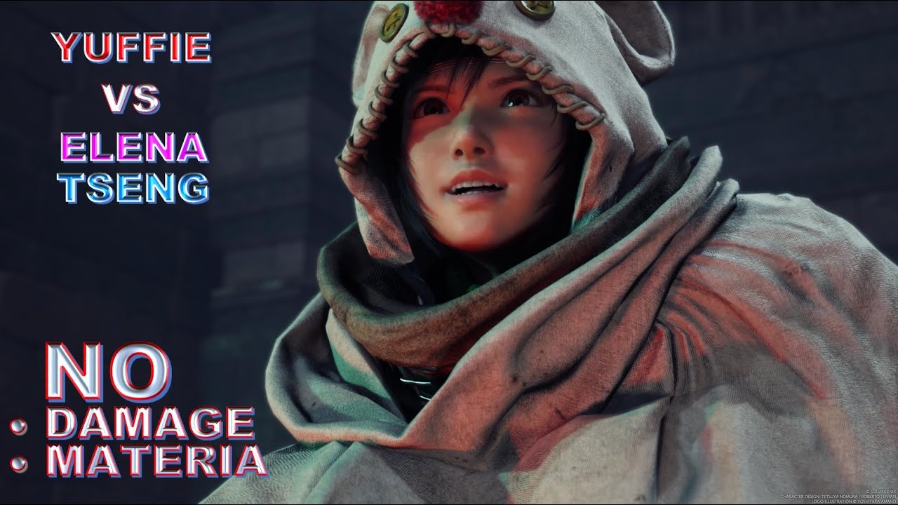 FFVII REBIRTH YUFFIE VS ELENA & TSENG HARD MODE NO MATERIA NO DAMAGE