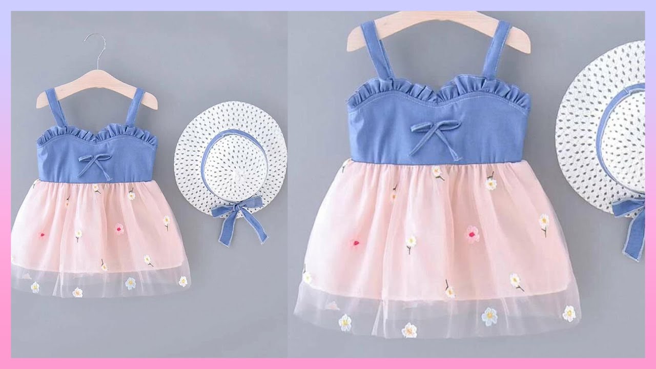 DIY Como hacer vestido para  niñas espectacular