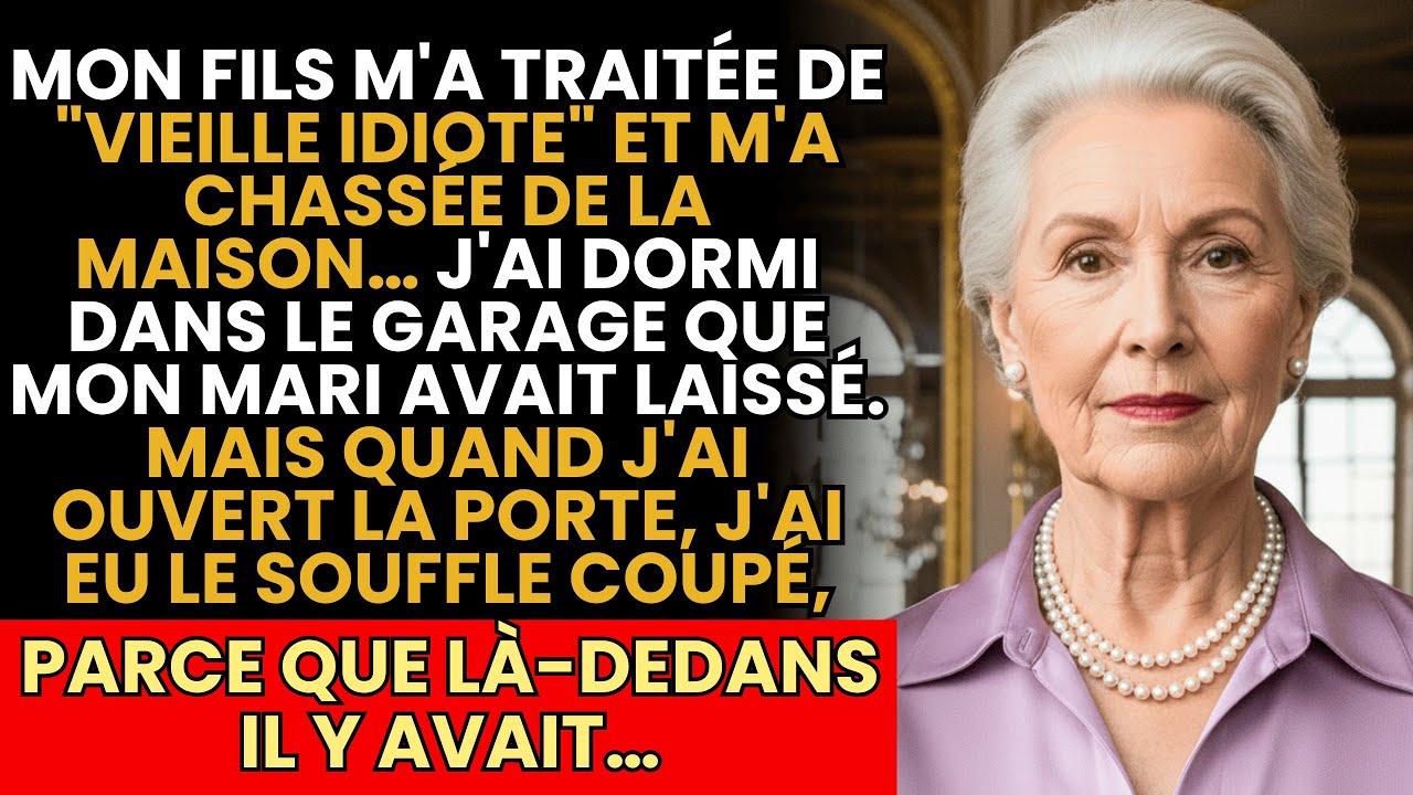 Mon Fils M’a Traité De “Vieille Idiote” Et M’a Chassée… Alors J’ai Découvert Quelque Chose…