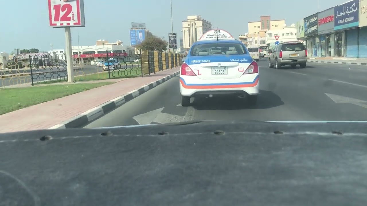 Belhasa test area road and parking training               Ras al khaimah|Part61