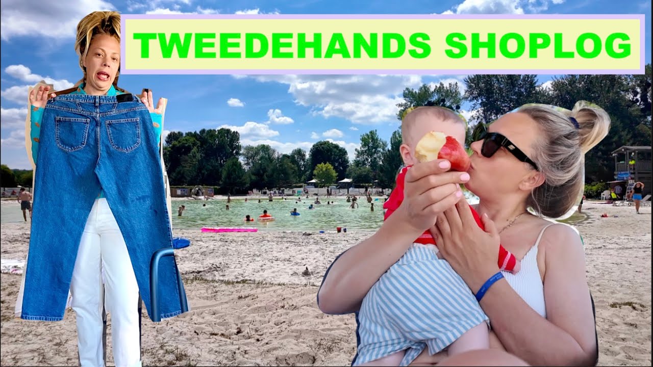 Het komt toch nog goed met deze camping! TWEEDEHANDS op FRANSE MARKT - VAKANTIE VLOG