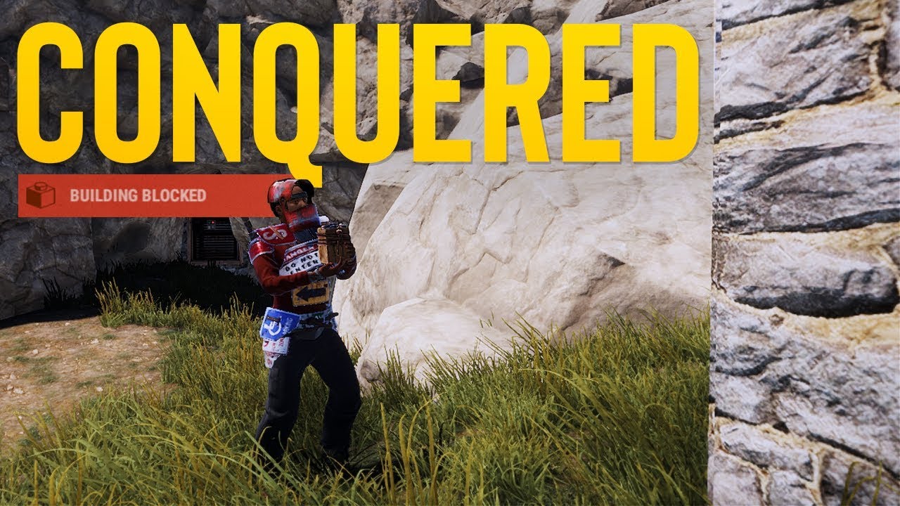 SATCHEL RAIDING TO EXPAND THE ROCK BASE! Rust Survival Gameplay