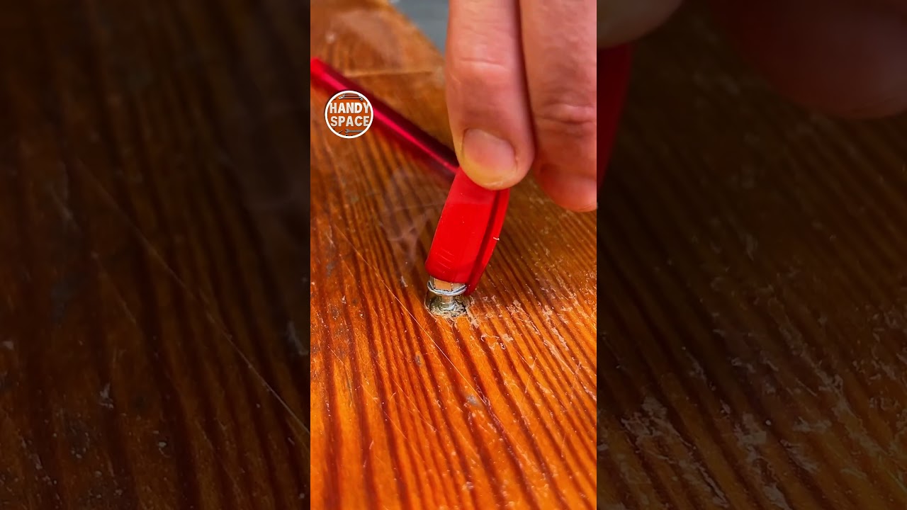A Clever Trick with a Pen Cap and Bolt! #lifehacks