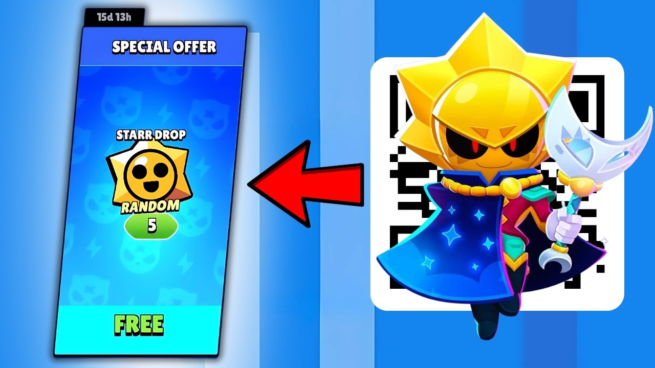 ОБНОВЛЕНИЕ! 🥳 | БЕСПЛАТНЫЕ QR-КОДЫ И ПОДАРКИ ДЛЯ BRAWL STARS