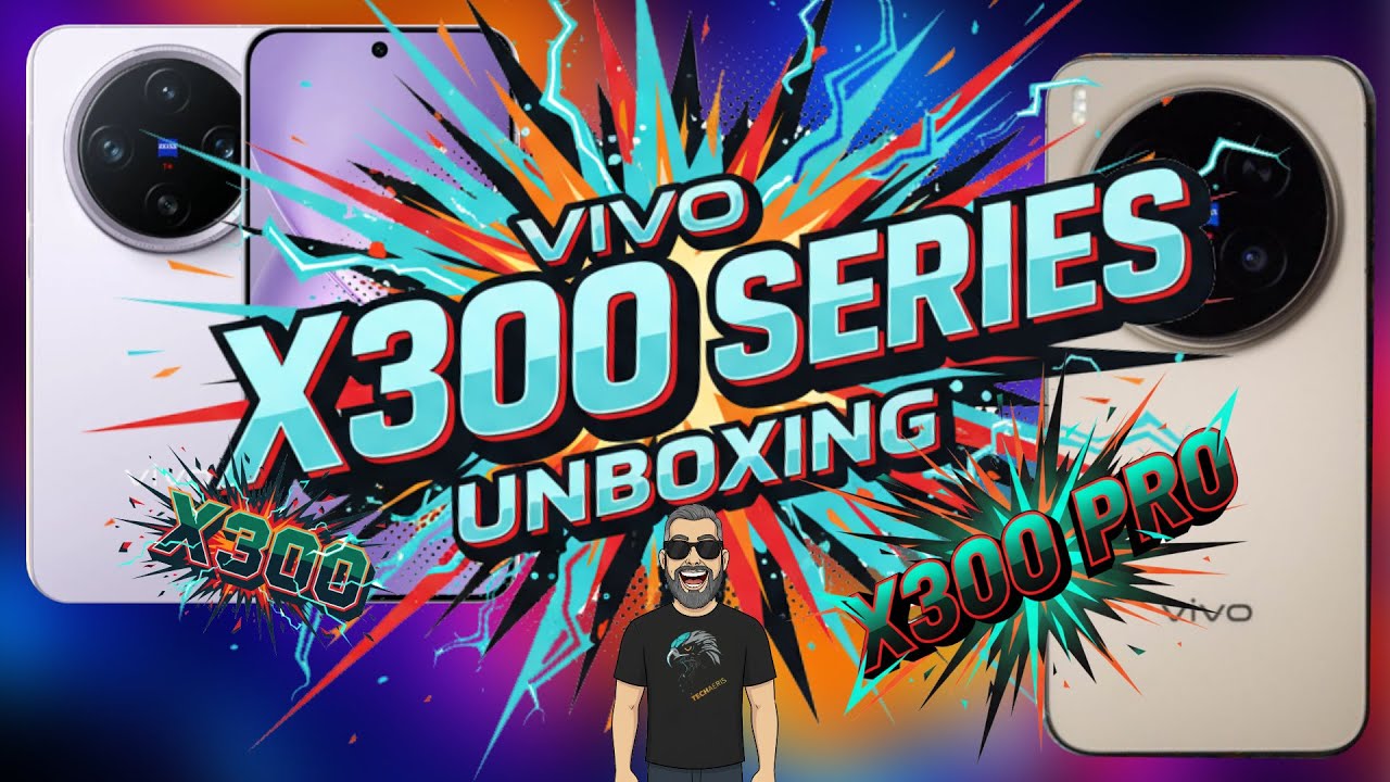 Распаковка серии vivo X300 X300 и X300 Pro