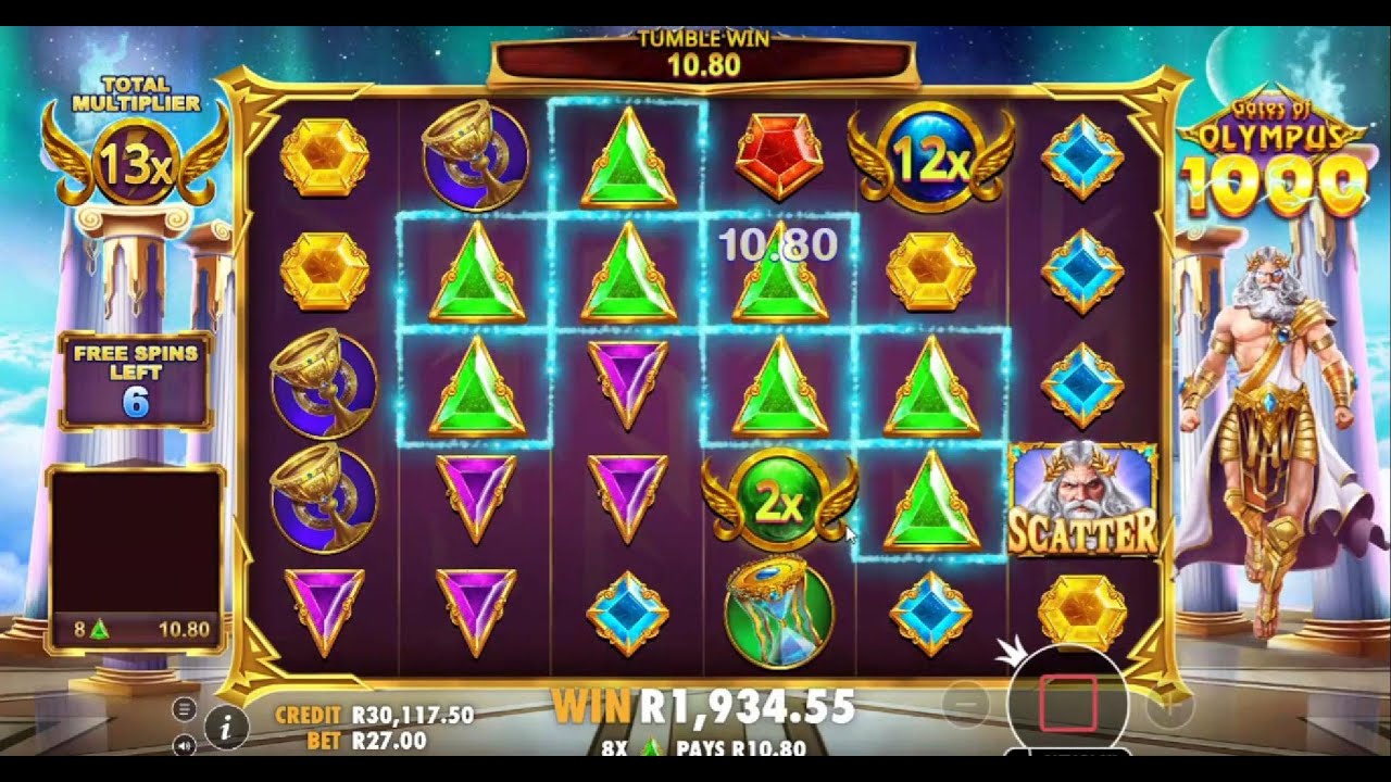 THE 1000 WEEKEND-GATES OF OLYMPUS 1000!