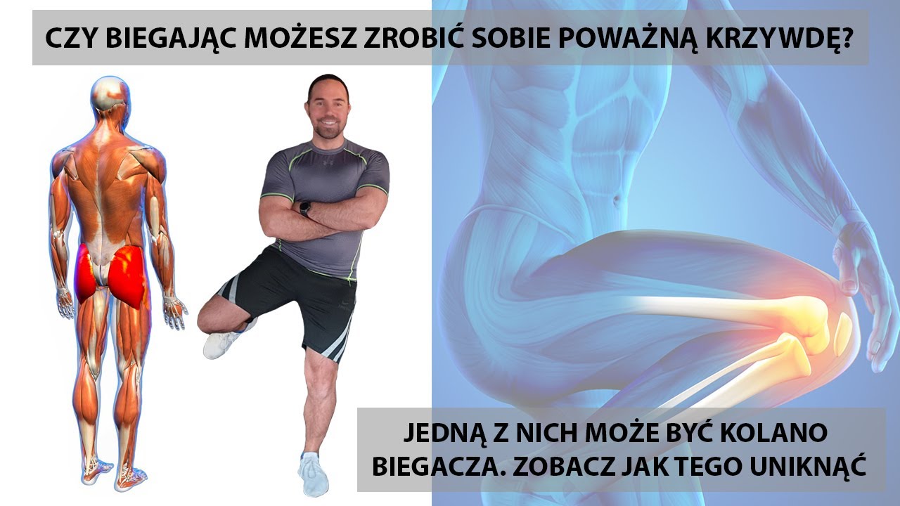 Kolano biegacza. Zobacz jak go uniknąć wzmacniając mięsień pośladkowy średni. Stabilizacja miednicy