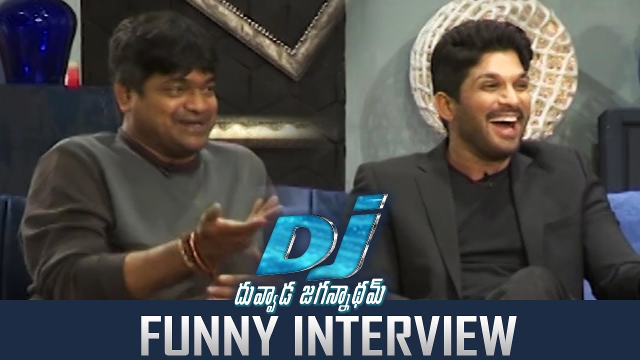 Allu Arjun and Harish Shankar Super Funny Interview About DJ Duvvada Jagannadham | Hilarious | TFPC