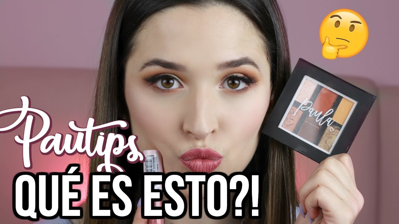 Probando el MAQUILLAJE de PAUTIPS! + SORTEO