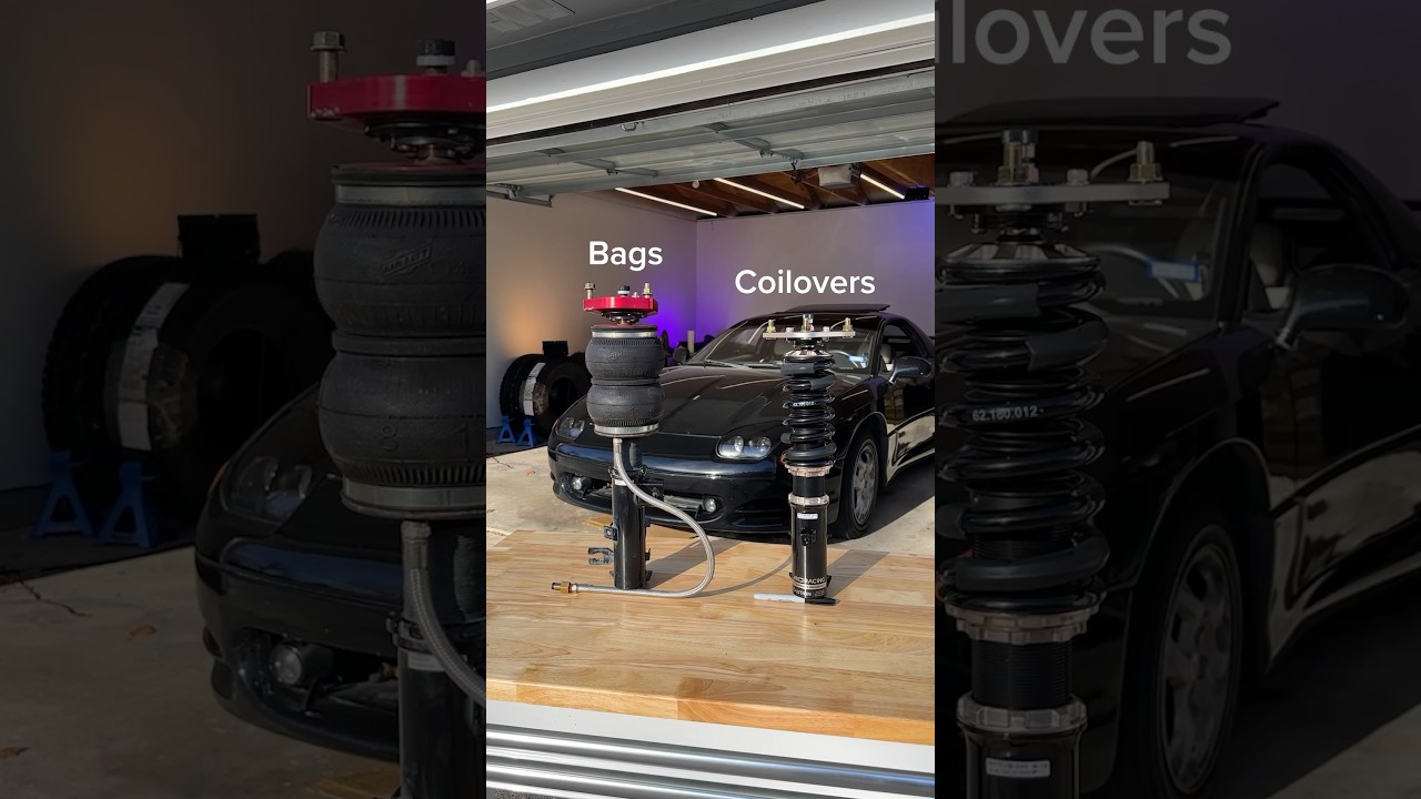Three ways to lower your car! (lowering springs, coilovers, bags)