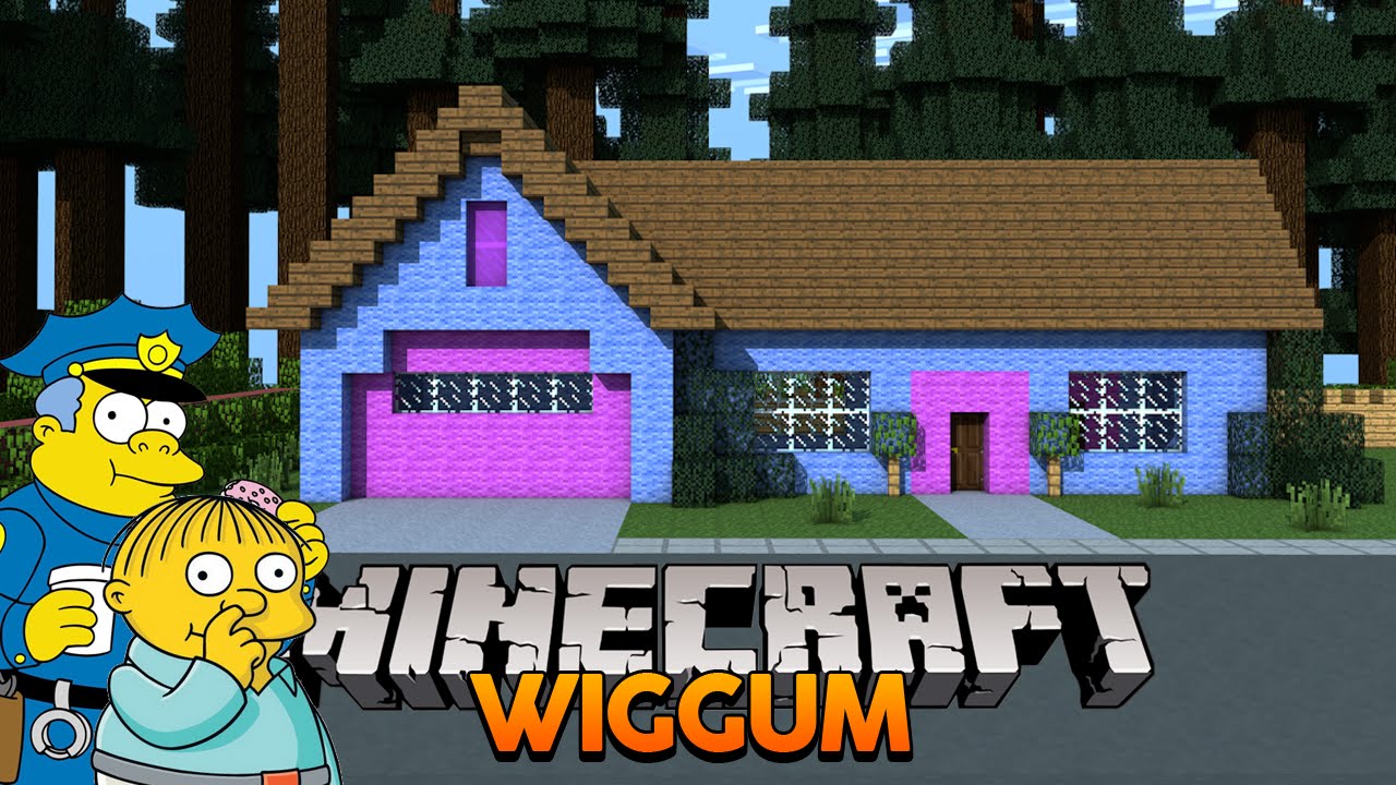 Minecraft: Construindo a Casa dos Wiggum (Simpsons)