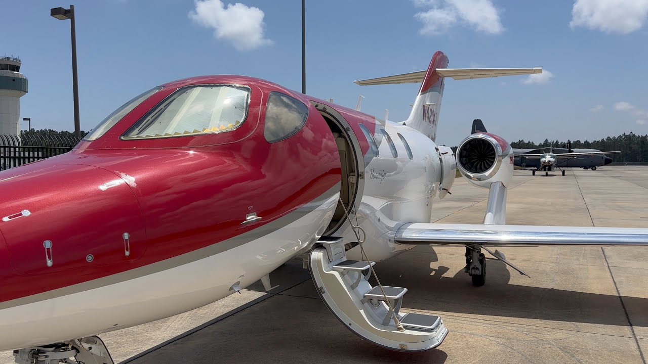 Полет на Багамы на HondaJet