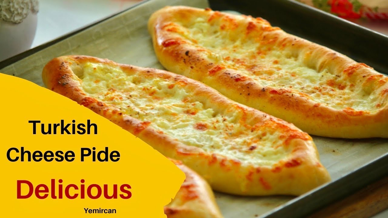 Cheese Pide | فطائر البيتزا التركية بالجبن لذيذة 🤤
