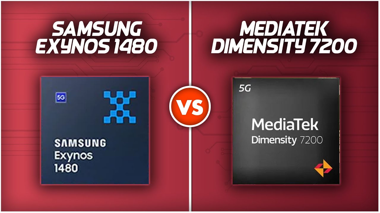 Samsung Exynos 1480 vs Dimensity 7200 🤔 | Kaun Better Hai? | Dimensity 7200 vs Exynos 1480🤔