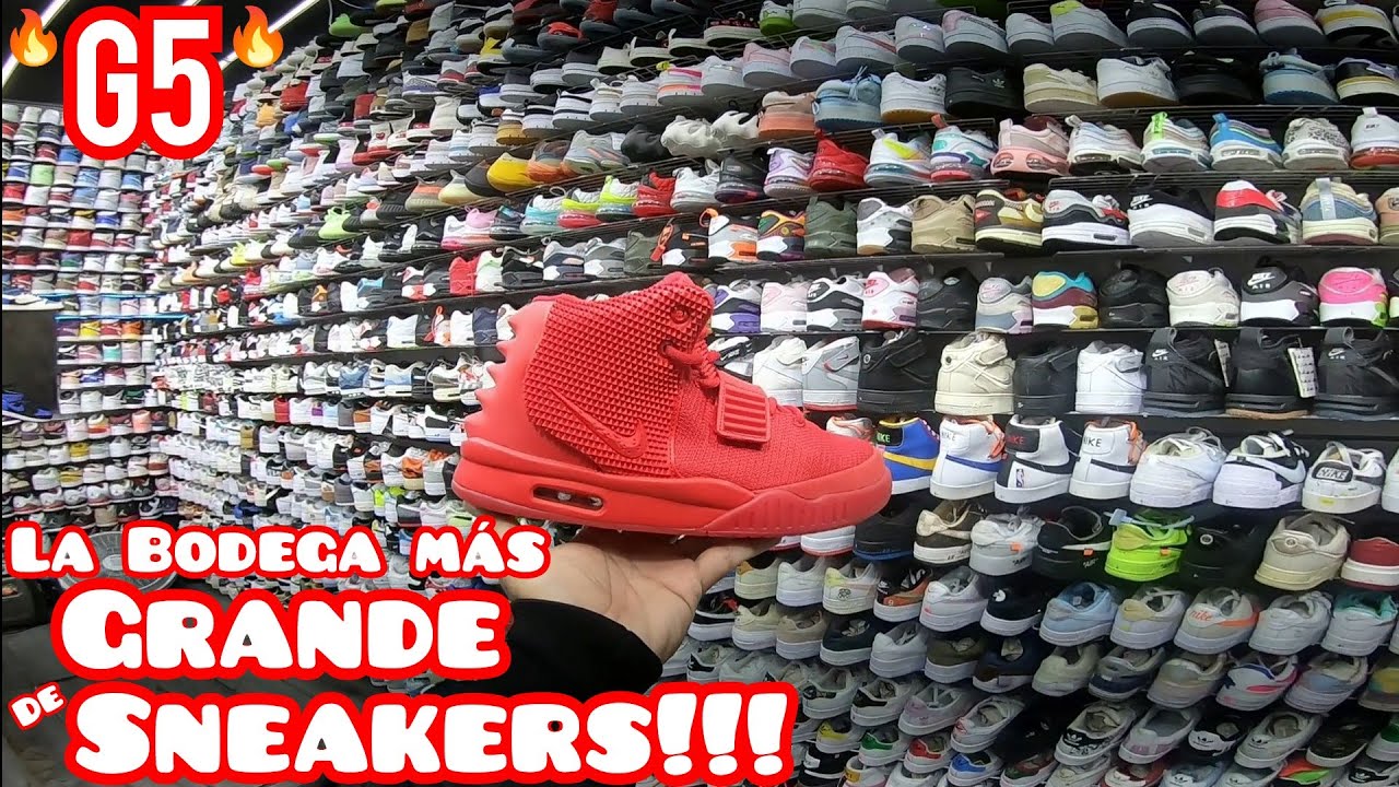 🔥👟JULIO SNEAKERS LA BODEGA G5 MAS FAMOSA DE TEPITO STRANGER THINGS JORDAN NIKE ADIDAS BAD BUNNY🔥👟