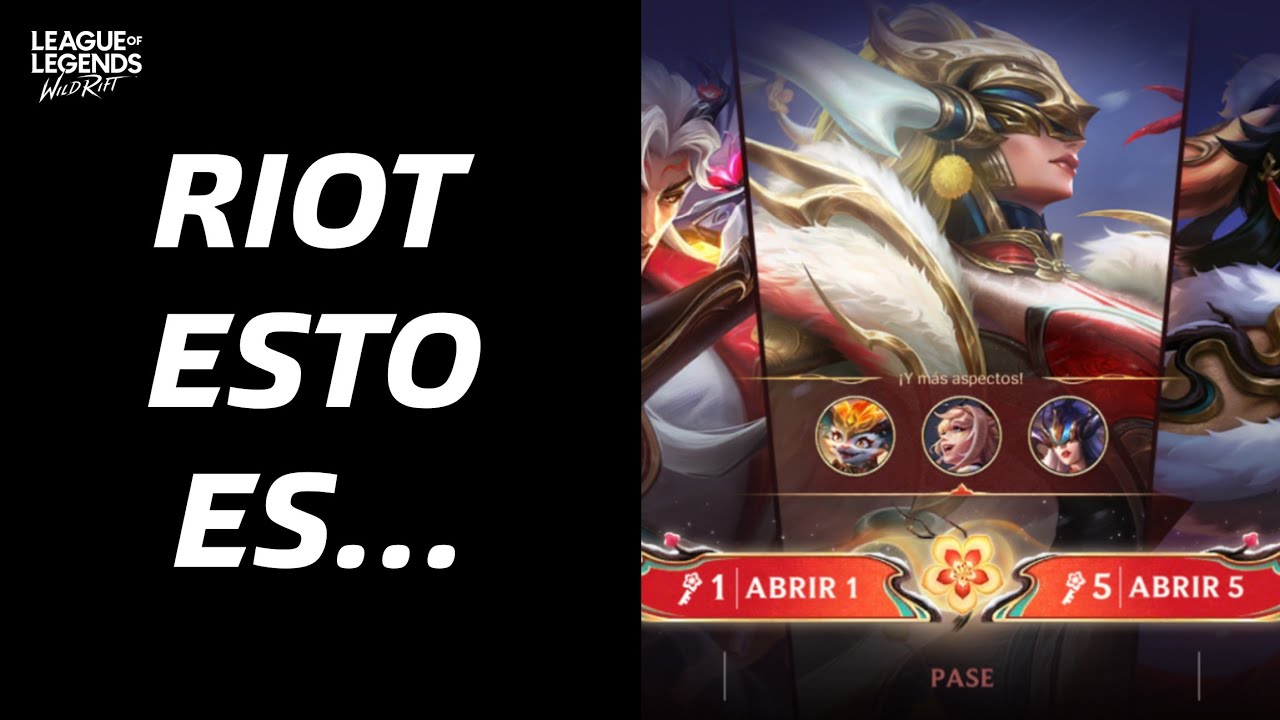 ASÍ ES EL GACHA DE PÉTALOS DE PRIMAVERA EN WILD RIFT 💀 ¿REALMENTE VALE LA PENA? 