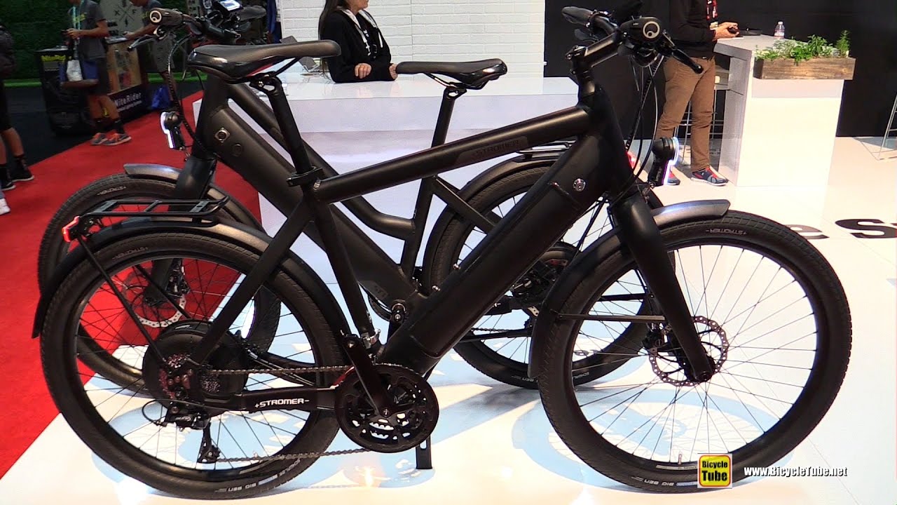 2017 Stromer ST1 Platinum Electric City Bike - Walkaround - 2016 Interbike Las Vegas