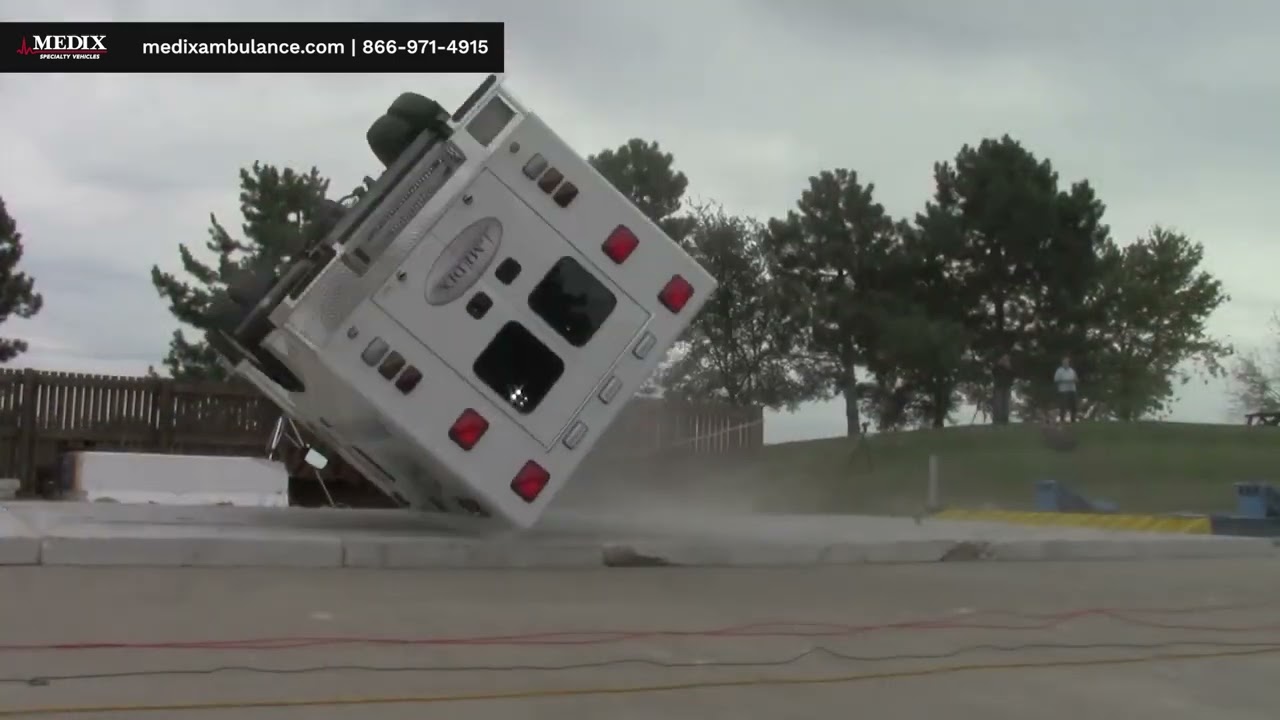 Medix Rollover Ambulance Safety Testing