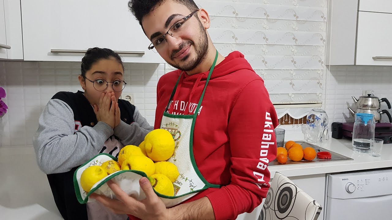 NURETTİN USTADAN LİMONATA YAPIMI : )