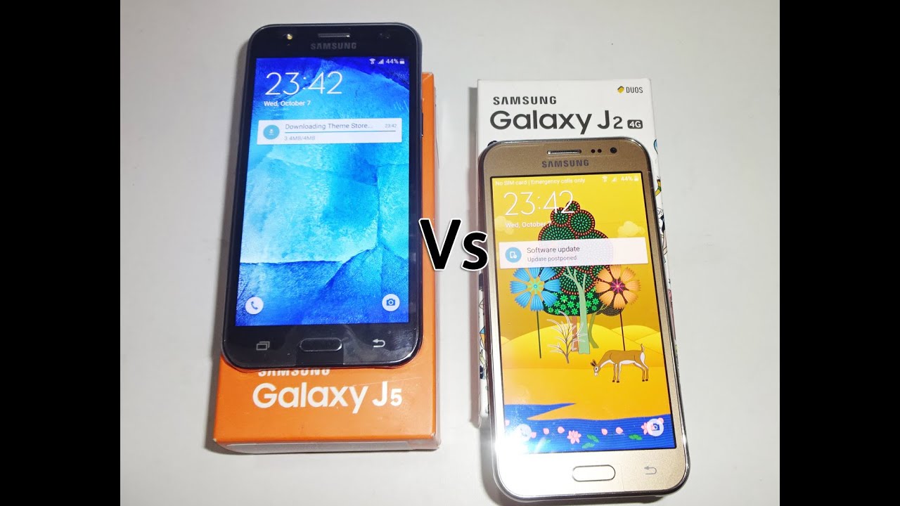 Samsung Galaxy J2 Vs Samsung Galaxy J5