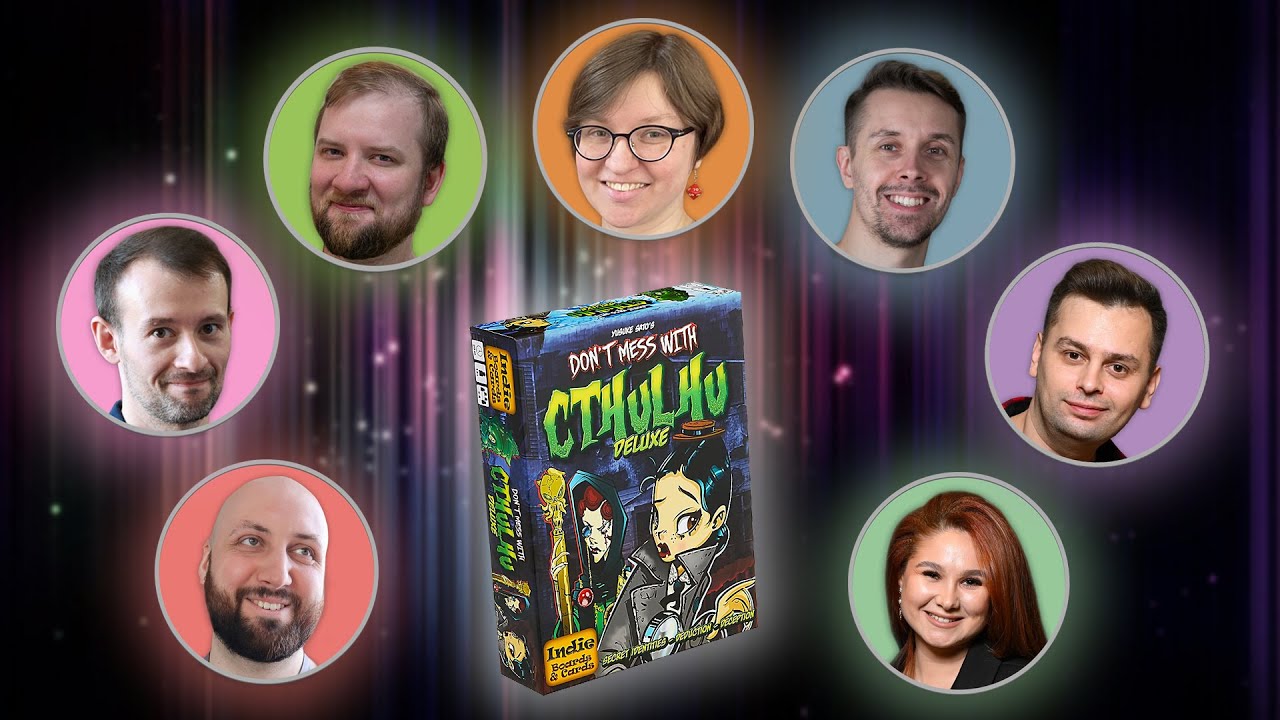 Играем в настольную игру Don't Mess with Cthulhu