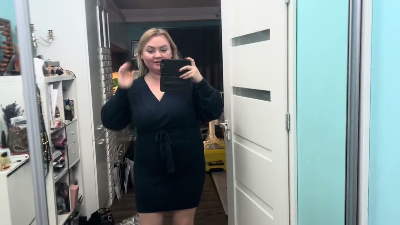 Илья напугал . Новая примерка вещей Plus size