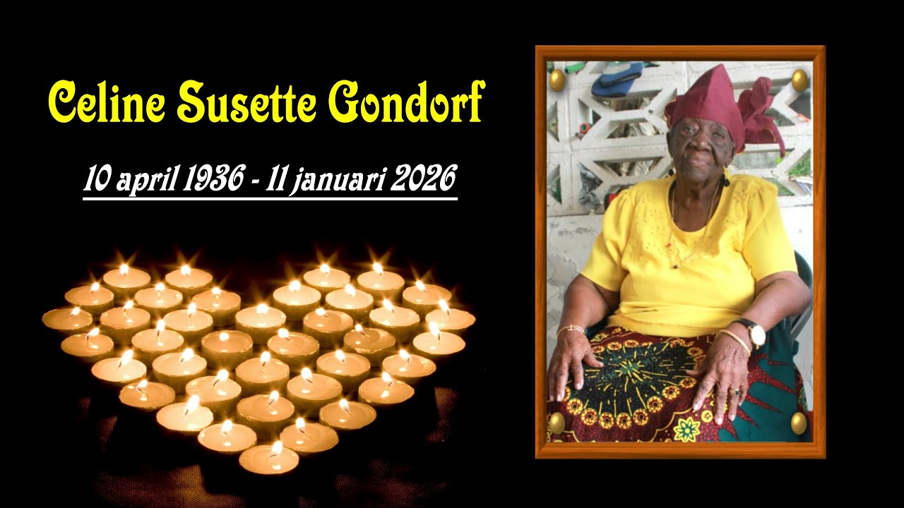 De Uitvaart van: Mevr. Celine Susette Gondorf