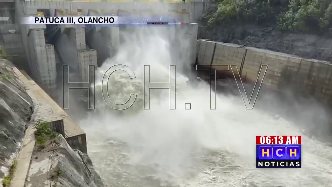 ¡Imponente! Rebalsa represa “Patuca III” en Olancho