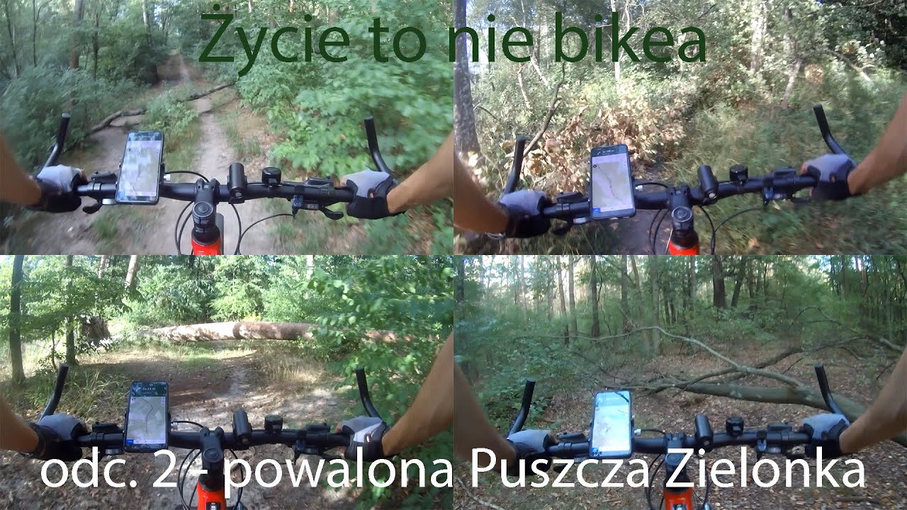 Życie to nie bikea - odc. 2 powalona Puszcza Zielonka