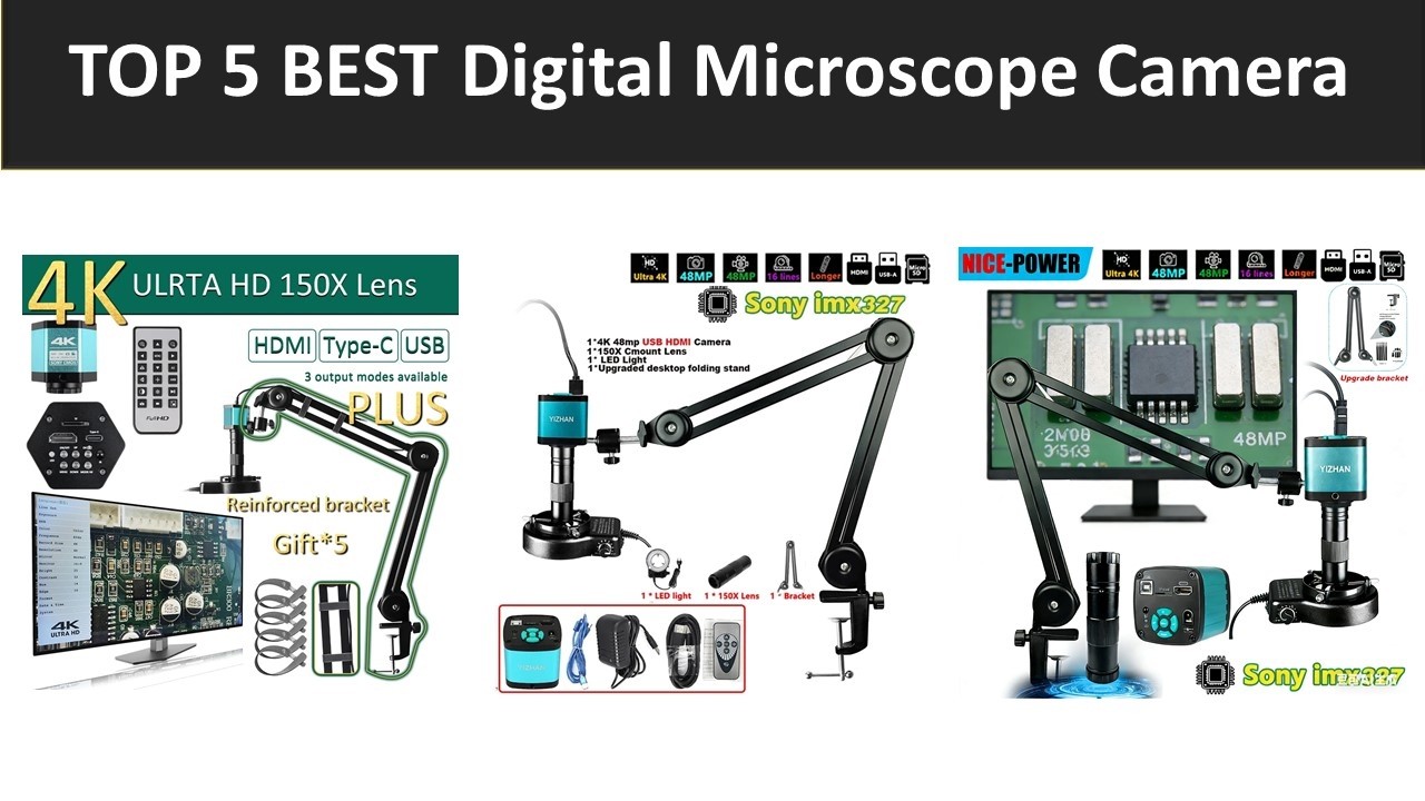 TOP 5 BEST Digital Microscope Camera 2026