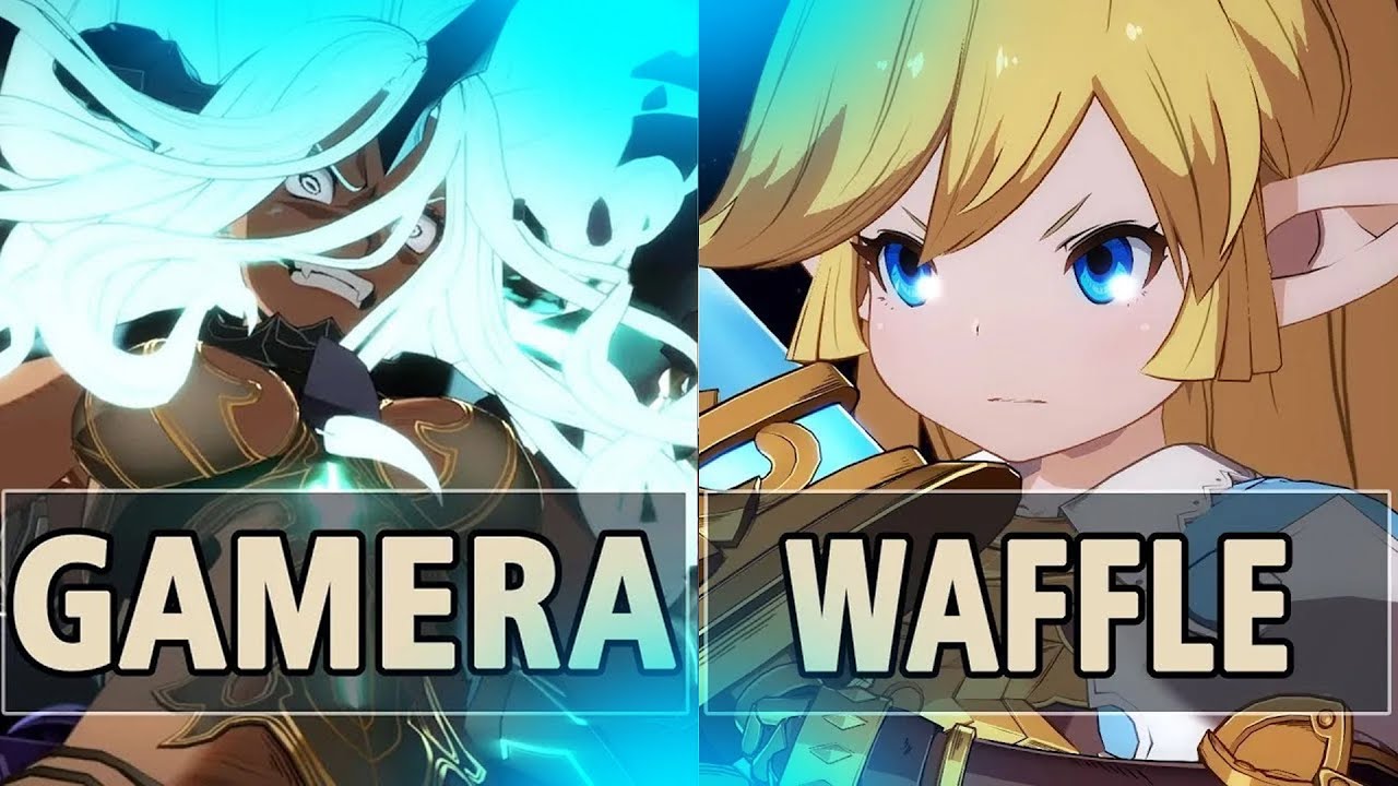 GBVSR:🔥gamera (Versusia) Vs Waffle (Charlotta)🔥| High Level Gameplay.