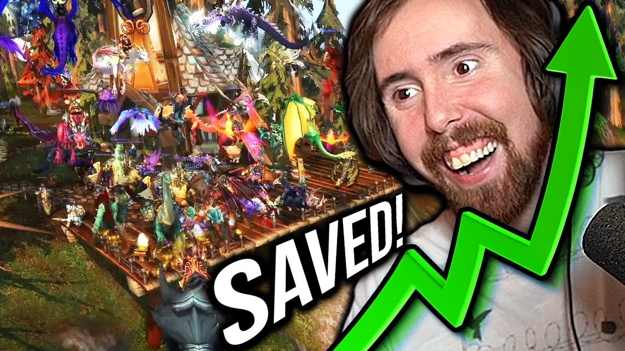 The Entire WoW Server Helps Asmongold Save His Old Guild