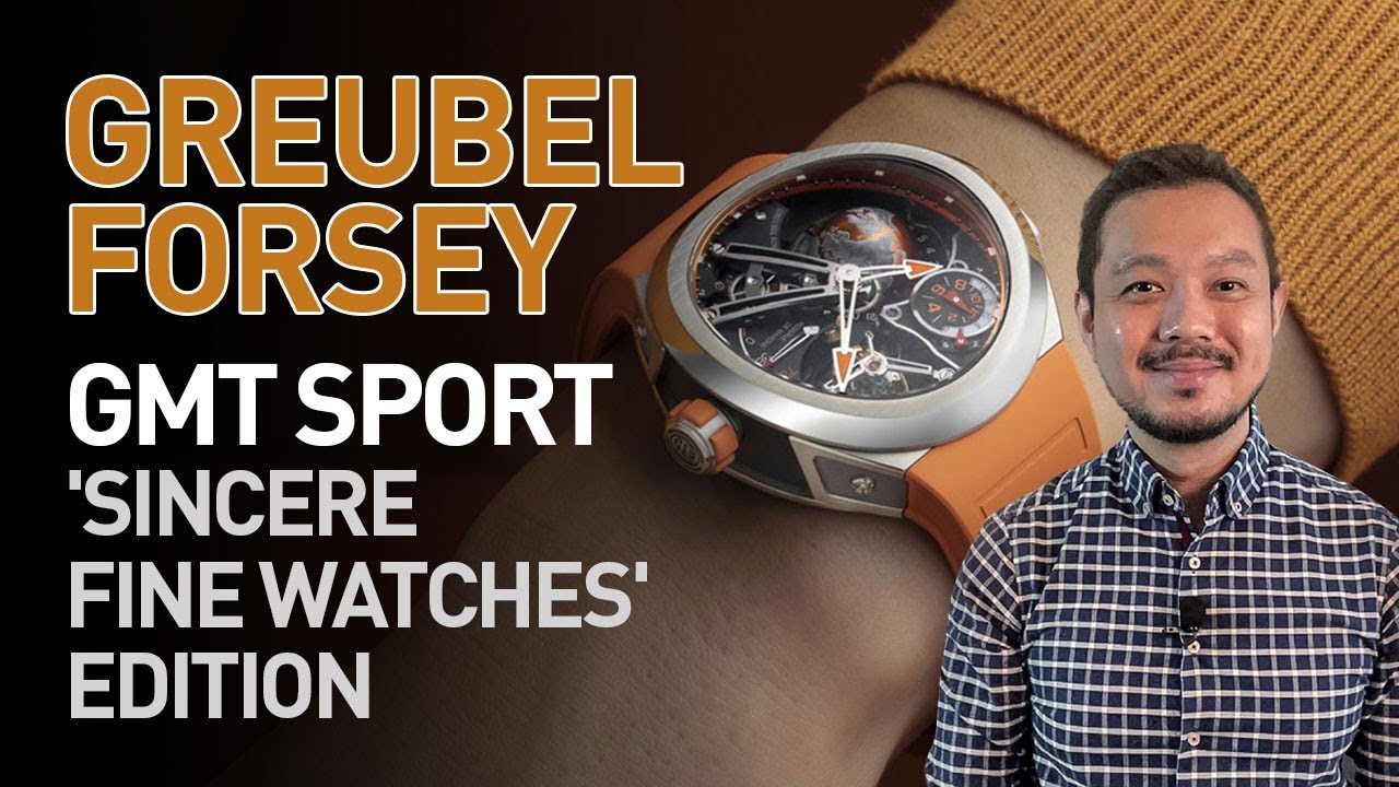 GREUBEL FORSEY GMT Sport 'Sincere Fine Watches' Edition | Three Things To Know